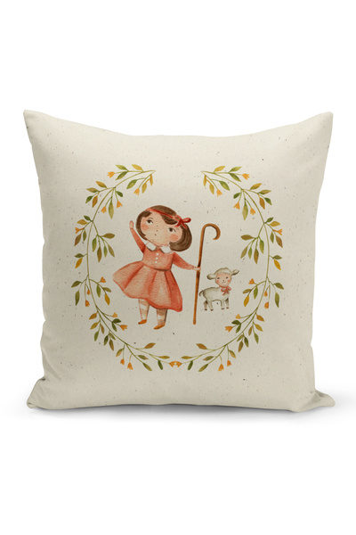 Filamente Children's Baby Room Digital Printed Throw Pillow Cover