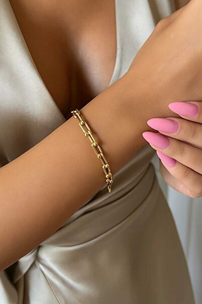 livaz accessories Çelik Kadın Tiffany Kolye & Bileklik Takım