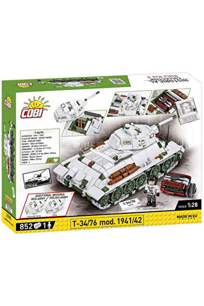 COBI T-34/76 mod. 1941/42, 852 pieces ( COBI-2595 )