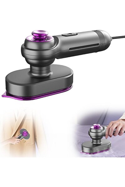 NEONI مكواة بخار صغيرة للملابس - مكواة بخار محمولة تدور 180 درجة، مكواة سفر