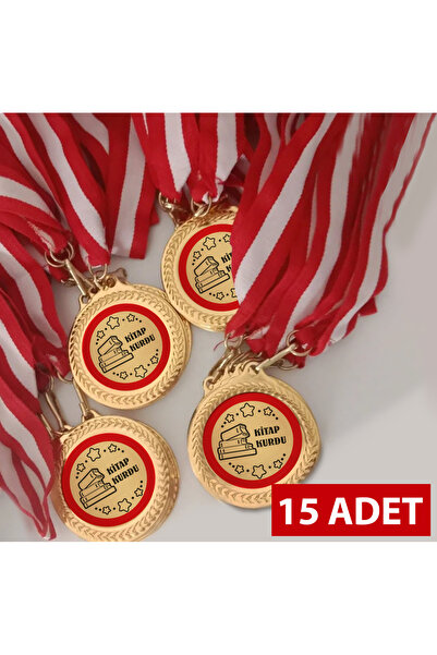 ARTIN REKLAM Kitap Kurdu Madalyası-15 adet