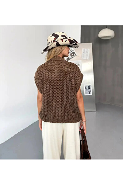 jöns since 1997 Women's Large Metal Buttoned Thessaloniki Knitted Sweater Vest