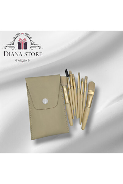 Generic فرش مكياج 8قطع عدد12قطعة درزن كامل