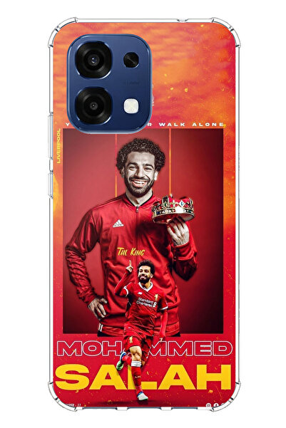 TechTree حافظة سيليكون متوافقة مع هاتف اوبو A6 برو بتصميم سالاه كينج كينغ مطبوع