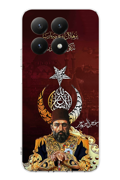 TechTree حافظة سيليكون متوافقة مع هاتف Xiaomi 15T PRO من عبد الحميد هان مطبوع