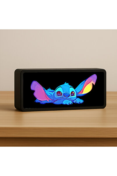 Sfenks. Stitch LED Lamba & Masa Lambası & Gece Lambası