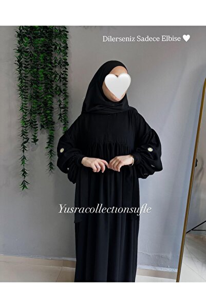 Yüsra Collection Φόρεμα Liza με κέντημα μαργαρίτας