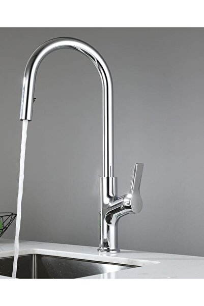 NO BRAND Baterie de bucătărie cu pulverizator extractibil, două funcții de de...