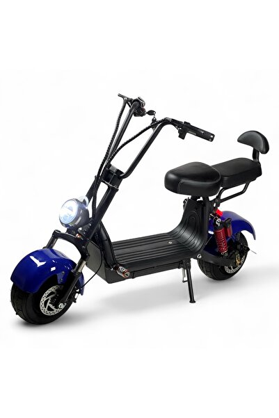 ALBADER Harley Design Electric Scooter 48V, Electric Kick Scooter 1000W Motor, 70 KM/H Max Speed, Wide Wheel