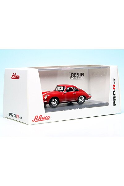 MASKOETİCARET Porsche 356 sc coupe year 1961-1963 red 1:43 schuco