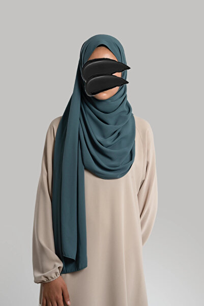 Lemaye Medina Silk Soft Shawl - Water Green