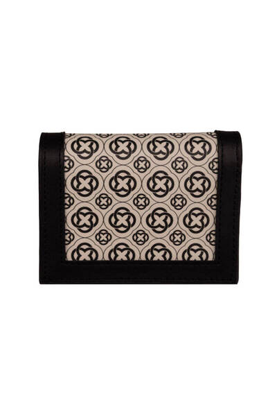 Aker Black Monogram Wallet Cnt20163