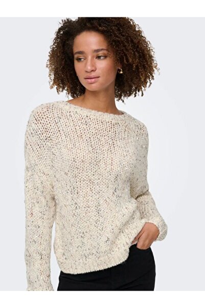 ONLY 15358405 onlwinter ls sequins o-neck knit