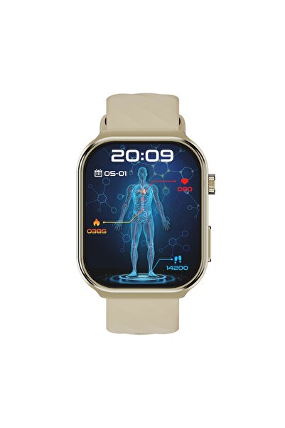 COOSTAR Smartwatch COOSTAR® Unisex -BEIGE