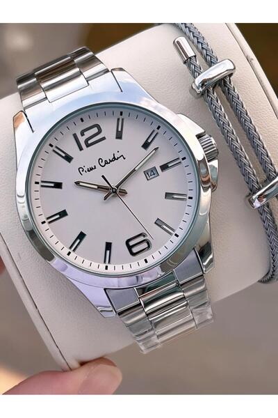 Pierre Cardin Men's Wristwatch E.800411F02 with 2-Year Warranty for Groom and Engagement, 3 Atm Water Resistant