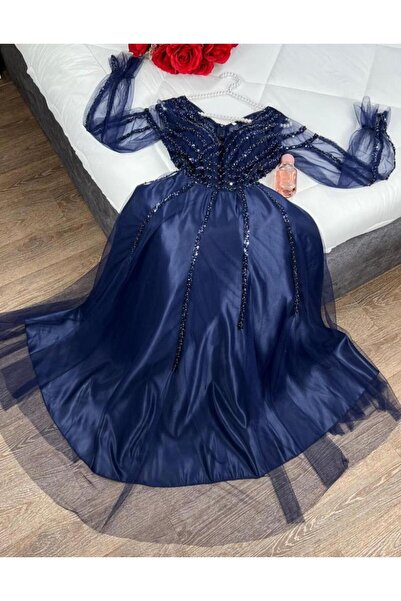 Orange Evening dress for special occasions