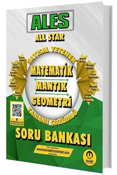 İnkılap Kitabevi Tasarı Yayınları 2025 ALES All Star Sayısal Yetenek Matemati...