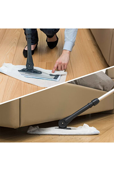 Polti Moppy Premium Edition – Cordless Steam Mop for All Surfaces, Black