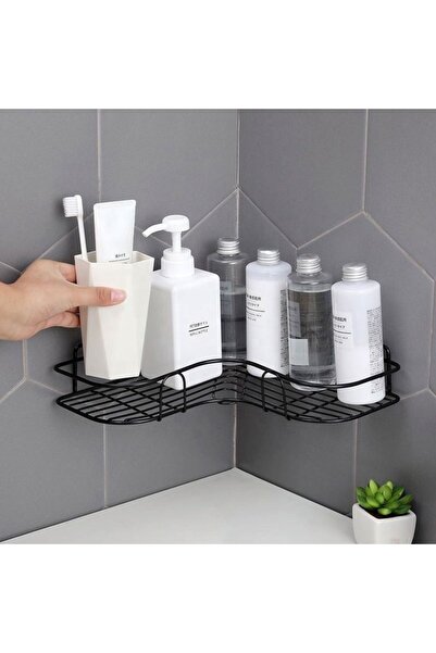 Generic Brand Single Large Bathroom Shelf |   L Design Bathroom Organizer |  ...