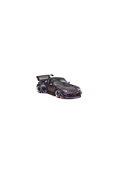 STREET WEAPON Macheta auto Porsche Rwb 993 Chameleon Low Tail Violet 1:64