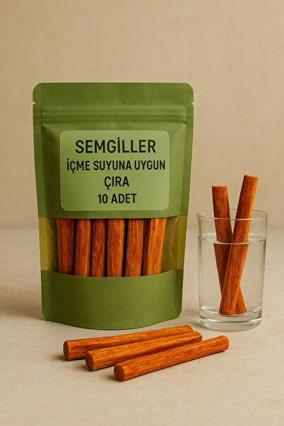 Semgiller Tam Reçineli Doğal Çam Çırası İçme Suyunu Arındırır ve Temizler