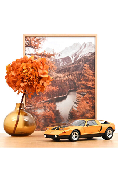 Norev Mercedes-Benz C 111/II 1970 Orange 1:18 model car
