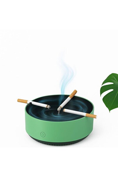OEM Electric Ashtray with Suction and Air Purification, Automatic Shut-Off – Odorless