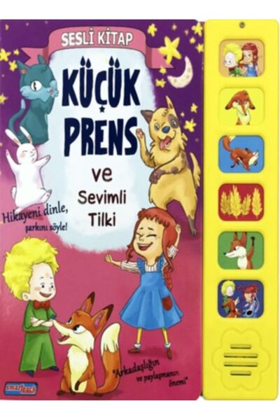 Timaş Yayınları الأمير الصغير والثعلب اللطيف (كتاب صوتي)