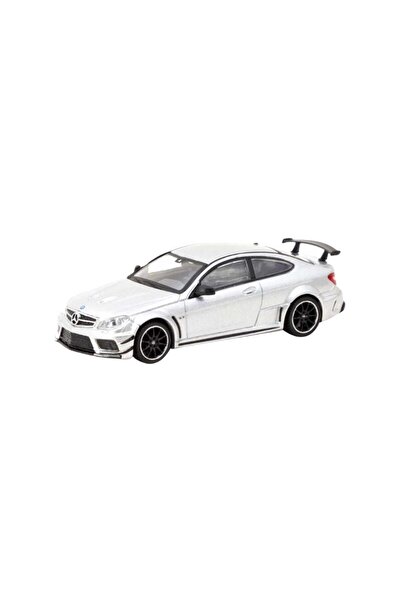 Tarmac Macheta auto Mercedes-Benz C 63 Amg Coupe Black Series Argintiu 1:64 W...