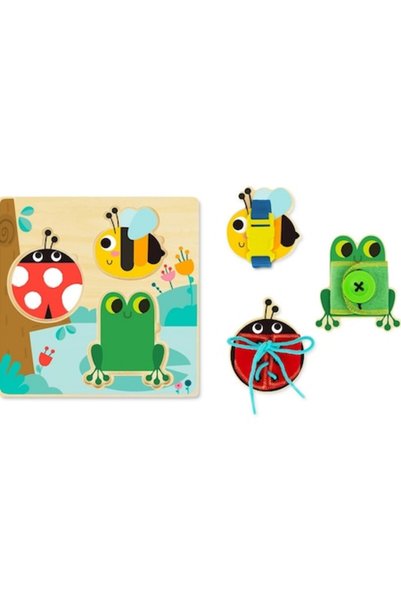 Tooky Toy Jucărie educativă cu animale, 3+ ani, multicoloră