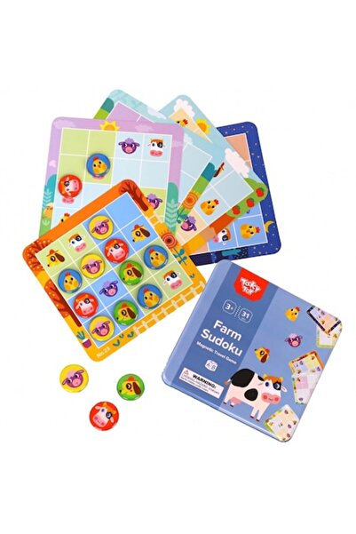 Tooky Toy Joc educativ pentru copii, Tooky Toy, 3+ ani, 31 de piese, Multicolor