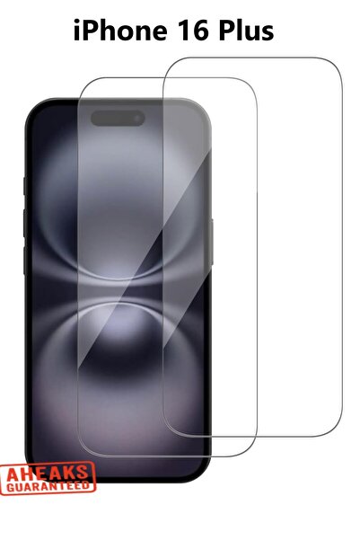 aheaks واقي شاشة نانو زجاجي فائق النحافة لهاتف آيفون - لاصق بالكامل وشفاف مع ...