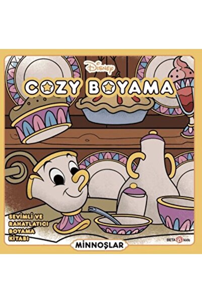 Timaş Yayınları كتاب تلوين ديزني المريح، كتاب تلوين لطيف ومريح - مينوس