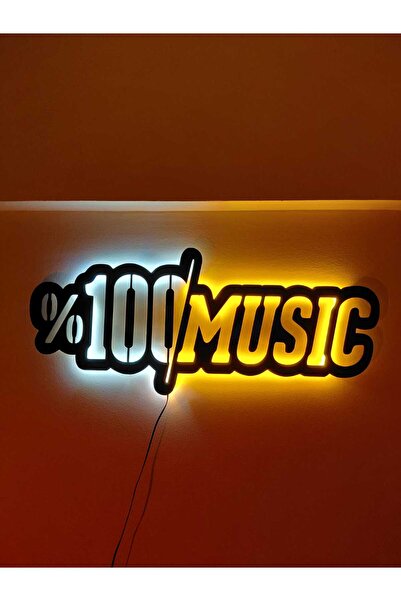 SENVESER %100 Music Led Işıklı Duvar Tablosu
