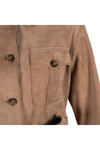 Desa Tiora Mink Women's Suede Jacket