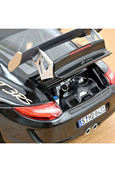 Norev Macheta auto Porsche 911 GT3 RS Black and White Gold Metallic 2009 1:18