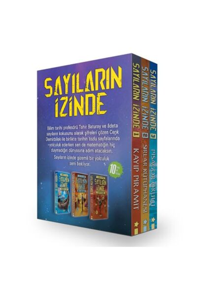 Derin Yayınları Sayıların İzinde Set - 3 Kitap Takım