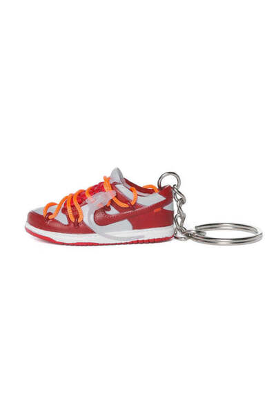 Nike Dunk Low University "Red" x OW Keychain