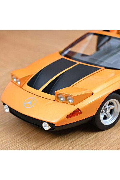 Norev Mercedes-Benz C 111/II 1970 Orange 1:18 model car