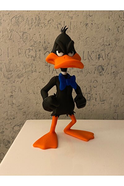 Florya Studyo Daffy Duck Karakter Figürü - Koleksiyonluk Dekoratif Masaüstü Oyuncak