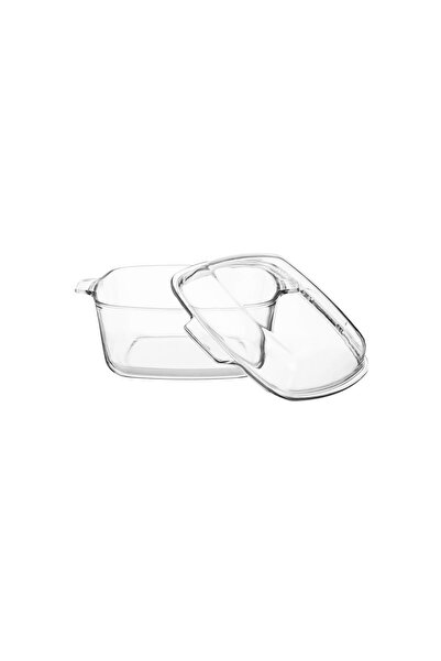 mijotex It is a square glass oven tray from the Mijotex brand.