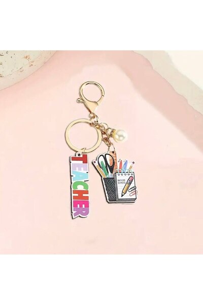 STEELVA Teacher Keychain