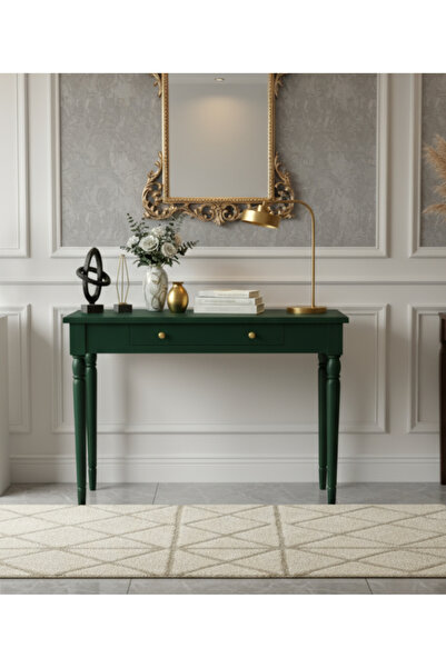 Wooding Mobilya 90 Cm Masif Tornalı Yeşil Dresuar