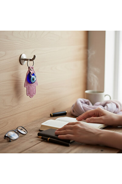 Revello Evil Eye Beaded Hand Patterned Keychain Ornament