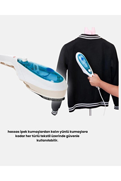 shopwave Steam Handheld Iron Fast Heating, Odor Removal, Portable