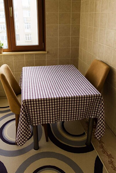 ÖZDAĞ HOME CONCEPT 170X170 Pöti Checkered Tablecloth – Suitable for Daily Use...