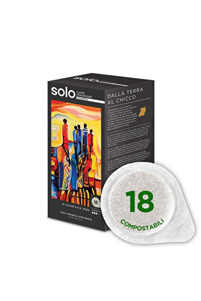 Solo Caffè Monorigine Uganda - 18 Paduri ESE 44 mm