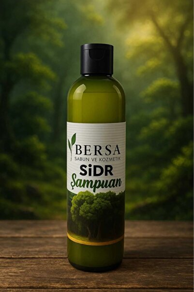 Bersa Sabun ve Kozmetik Natural Herbal Sidr Shampoo 400 ml | Effective Against Hair Loss, Strengthening and Nourishing Care