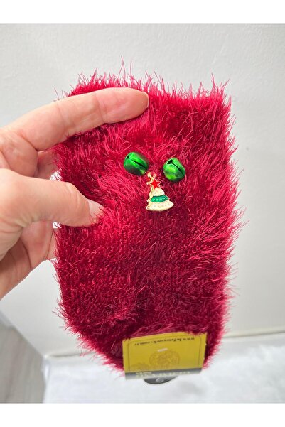 ZRN AKSESUAR Socks with a New Year's Mini-Pine Tree Theme Will Both Warm Your Feet and Be a Stylish New Year's Gift.