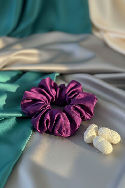 Pure Silk Atelier %100 Saf İpek Saç Tokası - Saç Kırılma Karşıtı Lüks Lastik ...